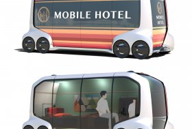 2018 m. technologijų parodoje „CES®“ TOYOTA pristatė naują mobilumo ekosistemą ir koncepcinę transporto priemonę