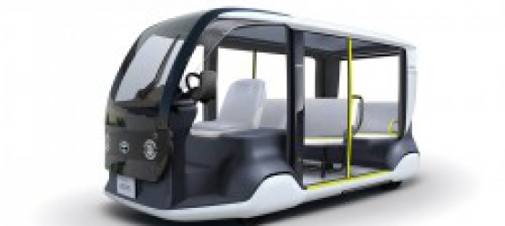 Toyota parems 2020 m. Tokijo olimpines žaidynes pristatydama specialią transporto priemonę APM